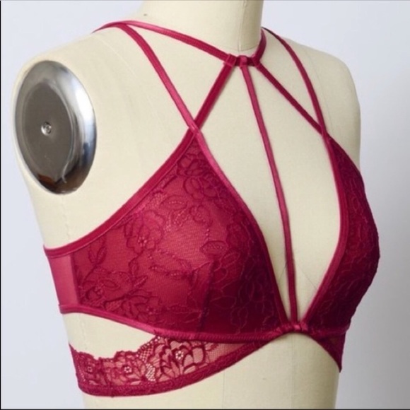 Burgundy Bralette 🆕 - Picture 3 of 3